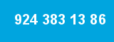 924 383 13 86 924 383 13 86